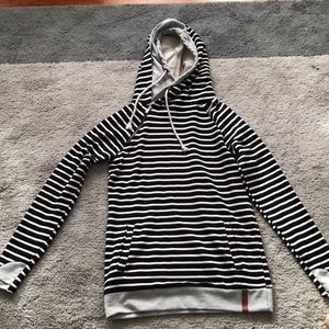 Double hood sweatshirt